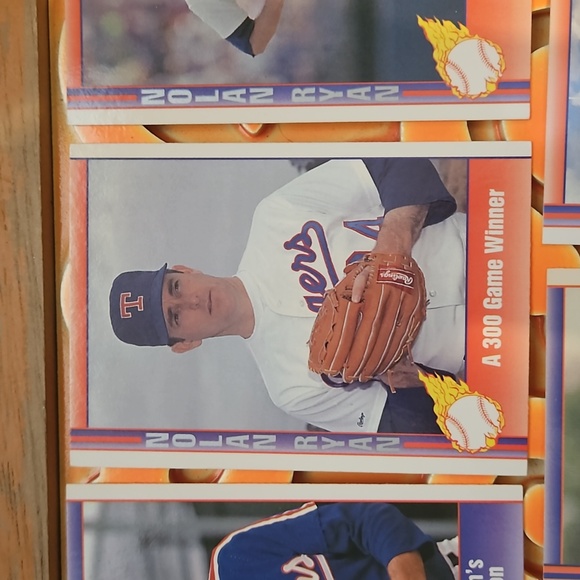 1991 Pacific Trading Cards Nolan Ryan 5 pack #76/#69/#94/#87/#107 - Picture 3 of 7